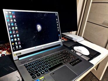 игровая зона: Ноутбук, Acer, 16 ГБ ОЗУ, Intel Core i7, 16 ", Б/у, Для несложных задач, память NVMe SSD — 1