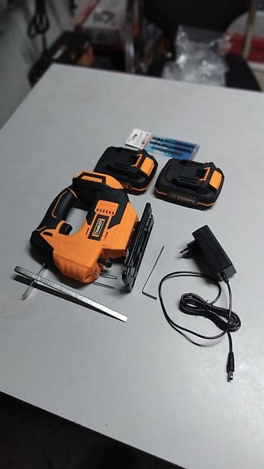 Пилы: Аккумуляторный лобзик ТАНКЕР 36V Новый Полный комплект Доставка — 4