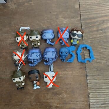 Набор мини‑фигурок Funko (ключевые брелоки и мини-виньетки) по