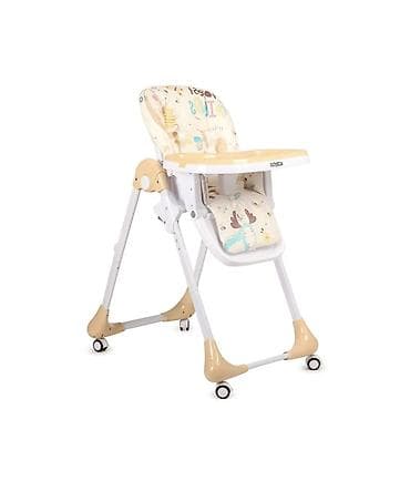 раскладные манежи: Стульчик для кормления Babyton Optima Beige Стул для кормления — 2
