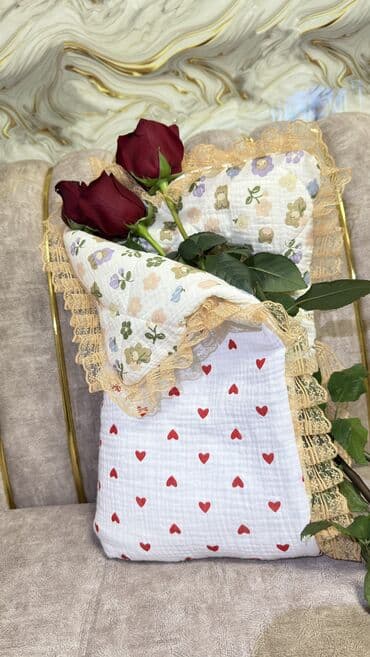 белый кожаный диван: Плед, Новый, Все сезоны, Двусторонний — 6