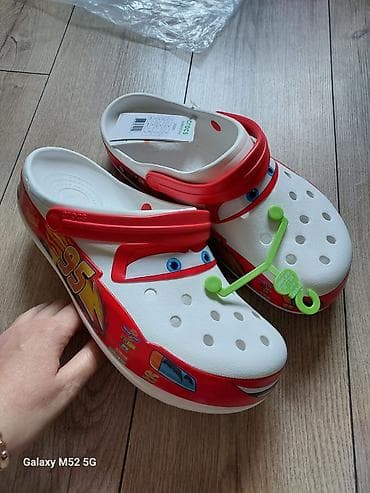 Мужские сандалии, 44, Crocs, Новый, цвет - Белый, Самовывоз