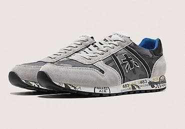 osiris d3: Кроссовки Premiata - Модель в серо‑черной гамме с камуфляжным принтом — 3