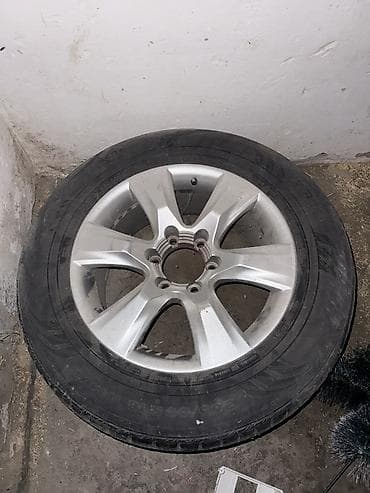 Колеса в сборе 265 / 60 / R 18, Всесезонная, Б/у, Запаска, Внедорожные (АТ/МТ), Литые, отверстий - 5 at lalafo.kg Колеса в сборе 265 / 60 / R 18, Всесезонная, Б/у, Запаска, Внедорожные (АТ/МТ), Литые, отверстий - 5
