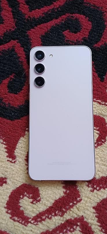 Samsung Galaxy S23 Plus, Б/у, 256 ГБ, цвет - Розовый, 2 SIM