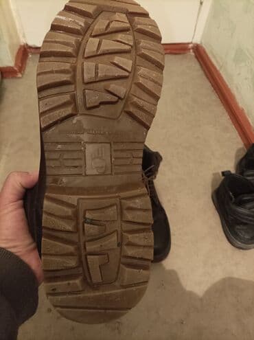 одежда для беременных: Мужские зимние кожаные ботинки Patrol - Материал верха: натуральная — 2