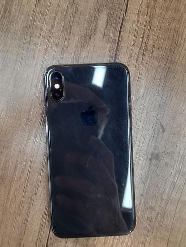 imac mini: IPhone X, Б/у, 256 ГБ, Space Gray, Чехол, 100 % — 1