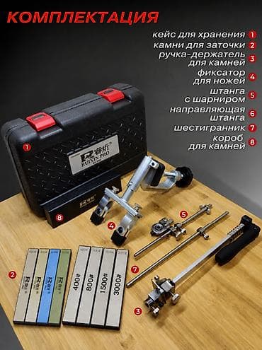 Охота и рыбалка: АКЦИЯ!!! Фиксированный угловой точильный станок RUIXIN PRO RX-009 — 5