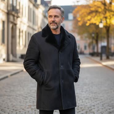 мужской дубленка: Мужская дубленка из натуральной овчины, Норка Размер 44 подойдет на М — 2