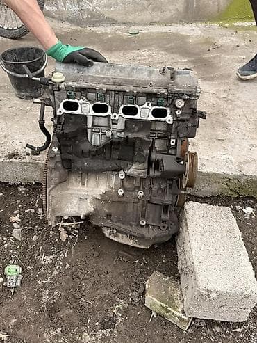 Автозапчасти: Бензиновый мотор Toyota 2.4 л, Б/у — 2