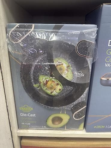 uakeen germany original: Кастрюля UAKEEN Die-Cast Granite Cookware VK-T420 - Материал: литой — 1