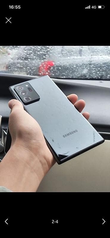 samsung a90: Samsung Galaxy Note 20 Ultra, Б/у, 256 ГБ, цвет - Черный — 1