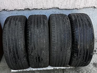 Шины 235 / 55 / R 18, Лето, Б/у, Комплект, Легковые, Германия, Continental — 2