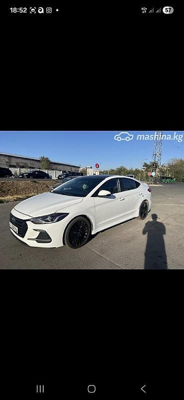 елантра 2018 год: Hyundai Elantra: 2018 г., 1.6 л, Автомат, Бензин, Седан — 2