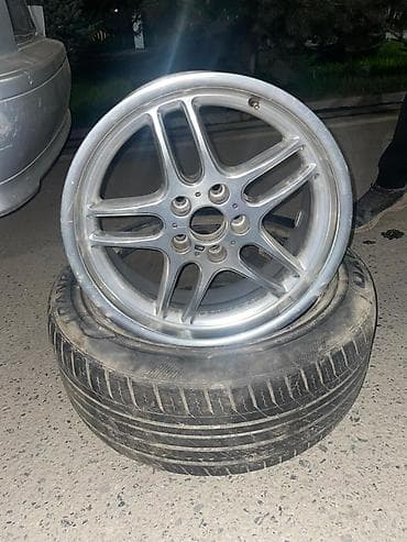 титановые диски 13: Литые Диски R 18 BMW, 1 шт, отверстий - 5, Б/у — 2