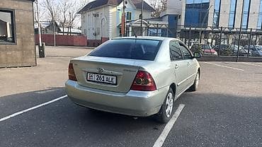 Унаа сатуу: Toyota Corolla: 2005 г., 1.5 л, Кол менен иштөөчү, Бензин, Седан — 3