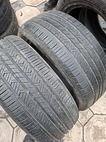 evro r: Шины 215 / 50 / R 17, Лето, Б/у, Пара, Легковые, Корея, Hankook — 1