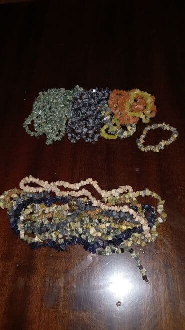 украшения изделия ручной работы: Браслеты. бусы из натурального камня Браслеты-200сом. бусы-400сом — 3