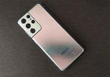 deco e4: Samsung Galaxy S21 Ultra 5G, Б/у, 256 ГБ, цвет - Серый, 2 SIM — 1