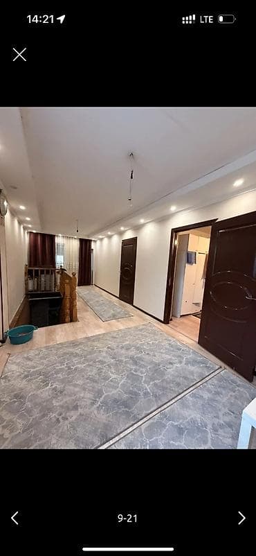 в районе кызыл аскер: 146 м², 3 комнаты, Балкон застеклен, Забор, огорожен, Кондиционер — 10