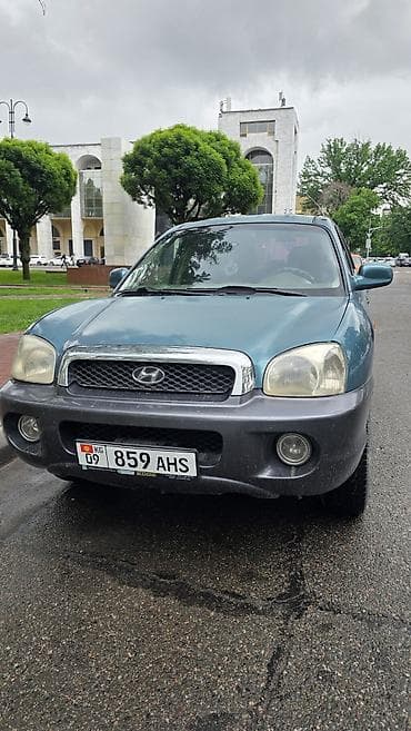 hyundai santa fe автомобиль: Hyundai Santa Fe: 2001 г., 2.4 л, Механика, Бензин, Кроссовер — 1