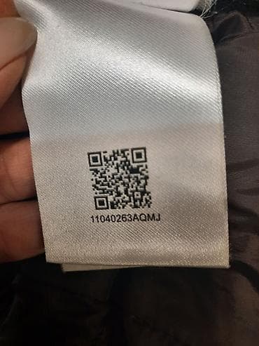 женский пуховик moncler: Пуховик, Короткая модель, США, Стеганый, С мехом, С капюшоном, M — 9