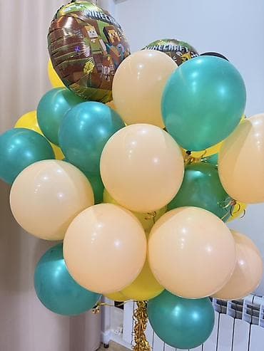 доллар гул фото: Шарики с гелием+ Happy Birthday баннер, все вместе 300 сом — 2