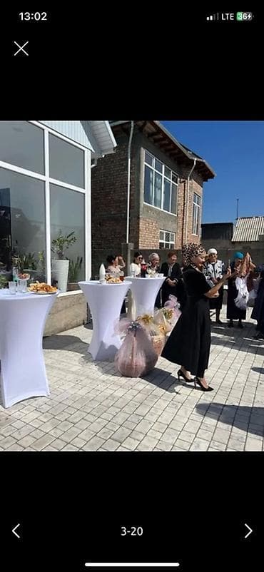 кыз узату банер: Аренда оборудования для мероприятий - Большой уличный шатёр белого — 4