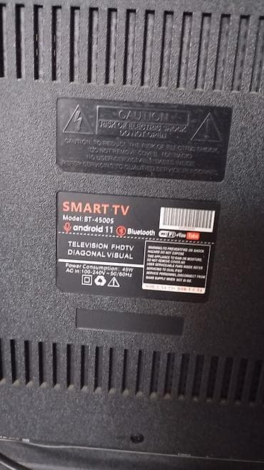 hp mini: Смарт‑телевизор BT‑4500S - Платформа: Android 11 (доступ к YouTube и — 2