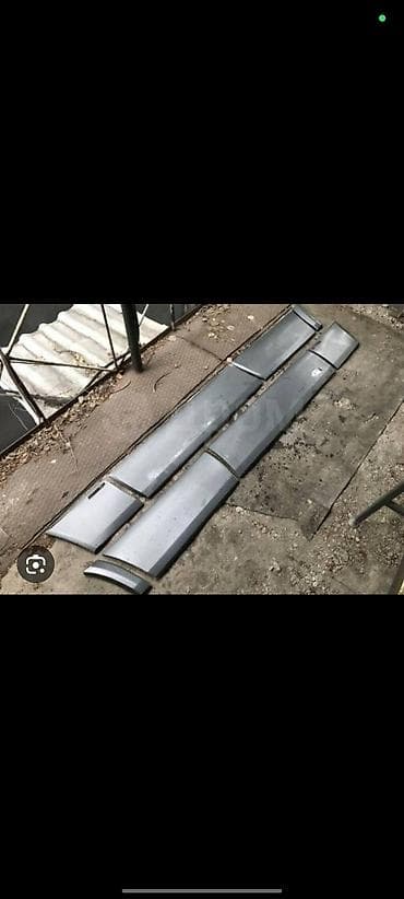 бампер зил: Наружные накладки порогов Mercedes-Benz, 1994 г., Б/у, Оригинал — 4