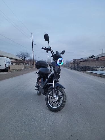 велики новые: Электроскутер Lango Motors 6ти аккумуляторный почти новый 2024г очень — 1