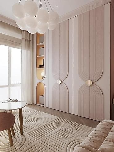 вешалка настенная: Шкаф на заказ, Купе, Комбинированные, Дизайн, проект — 1