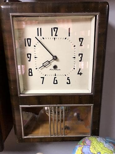 каминные часы: Настенные часы 1958г.в,в рабочем состоянии — 9