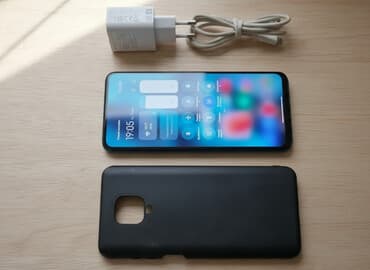 редми с: Redmi, Redmi Note 9S, Б/у, 128 ГБ, цвет - Синий, 2 SIM — 1