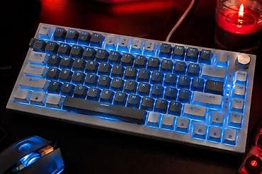 Настольные ПК и комплектующие: Клавиатура, MelGeek, Механическая, Проводное подключение, Размер: 75% — 1