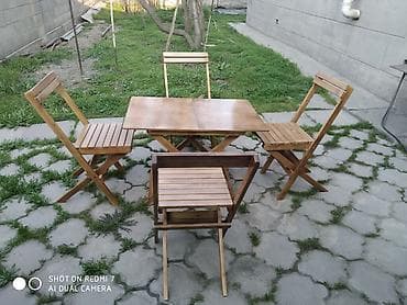 Комплект садовой мебели, Дерево