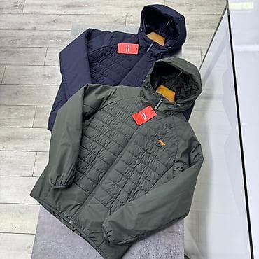 Мужская демисезонная куртка с капюшоном - Лёгкая и тёплая: стёганые