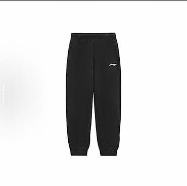 Мужские брюки, L, Li-Ning, Новый, цвет - Черный, Бесплатная доставка, Платная доставка, Самовывоз