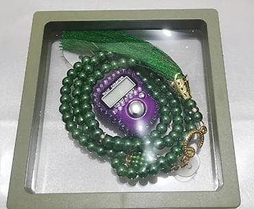 zikr ring: Набор для зикра: чётки с тасбих-счётчиком и подарочной коробкой - — 9