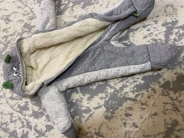 конверт для новорождённого: Комбинезон осень-зима-весна) подойдёт на 5-10месяцев) Очень удобный) — 4