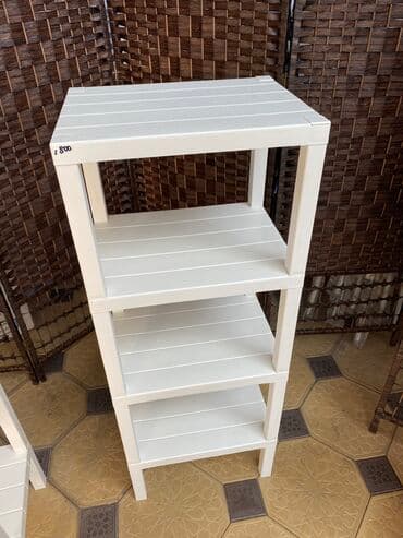 полки в ванну: Этажерка для кухни, Новый, Пластик, В рассрочку, Платная доставка, Самовывоз — 4