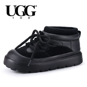 зимние сапоги детские на девочку: UGG TOD — утеплённые детские зимние ботинки/кроссоверы. - Дизайн — 1