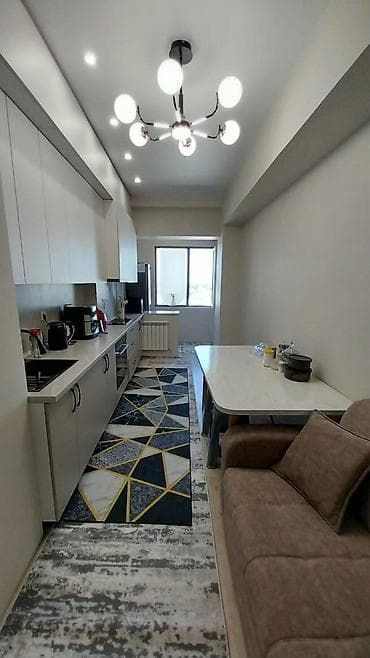 Квартиры: 1 комната, 50 м², Элитка, 8 этаж, Евроремонт — 6