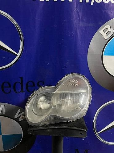 Передняя левая фара Mercedes-Benz 2002 г., Б/у, Оригинал, Япония