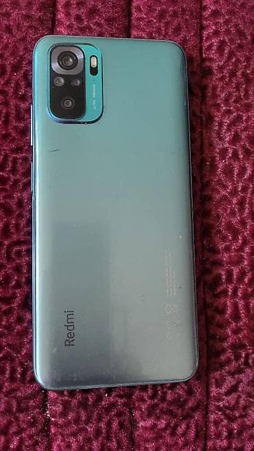 Redmi, Redmi Note 10, 64 ГБ, цвет - Зеленый