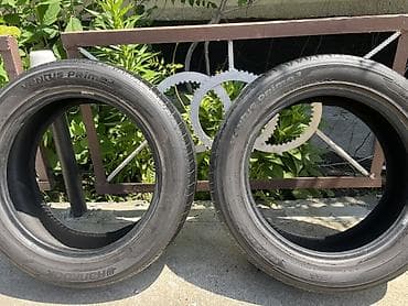 2 8: Шины 195 / 55 / R 16, Лето, Б/у, Пара, Легковые, Корея, Hankook — 1