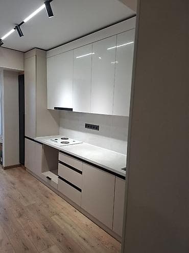 Полки, стеллажи: Кухонный гарнитур, цвет - Белый — 1