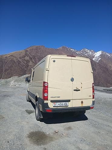 самосвал фав: Volkswagen Crafter: 2017 г., 2 л, Ручные, Дизель, Фургон — 5