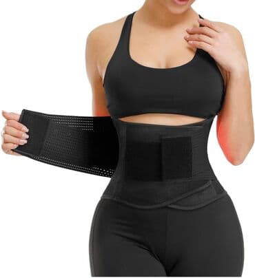 Фитнес пояс с эффектгм сауны Для спины для тренировок