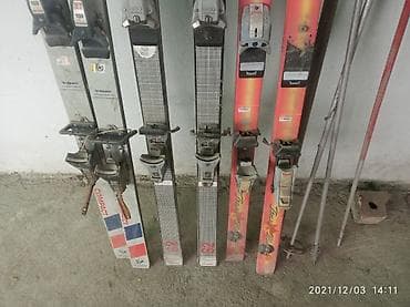 Лыжи 6пар